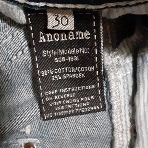 ANONAME  JOELLE boot cut Jean's size 30 - Picture 7 of 9